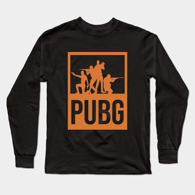 PUBG Long Sleeve T-Shirt by amalya